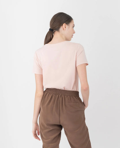 Organic Pima Cotton V-Neck Tee