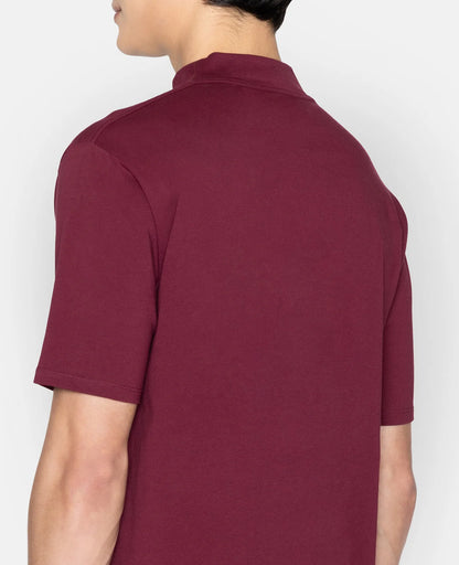 Supima High Neck Tee