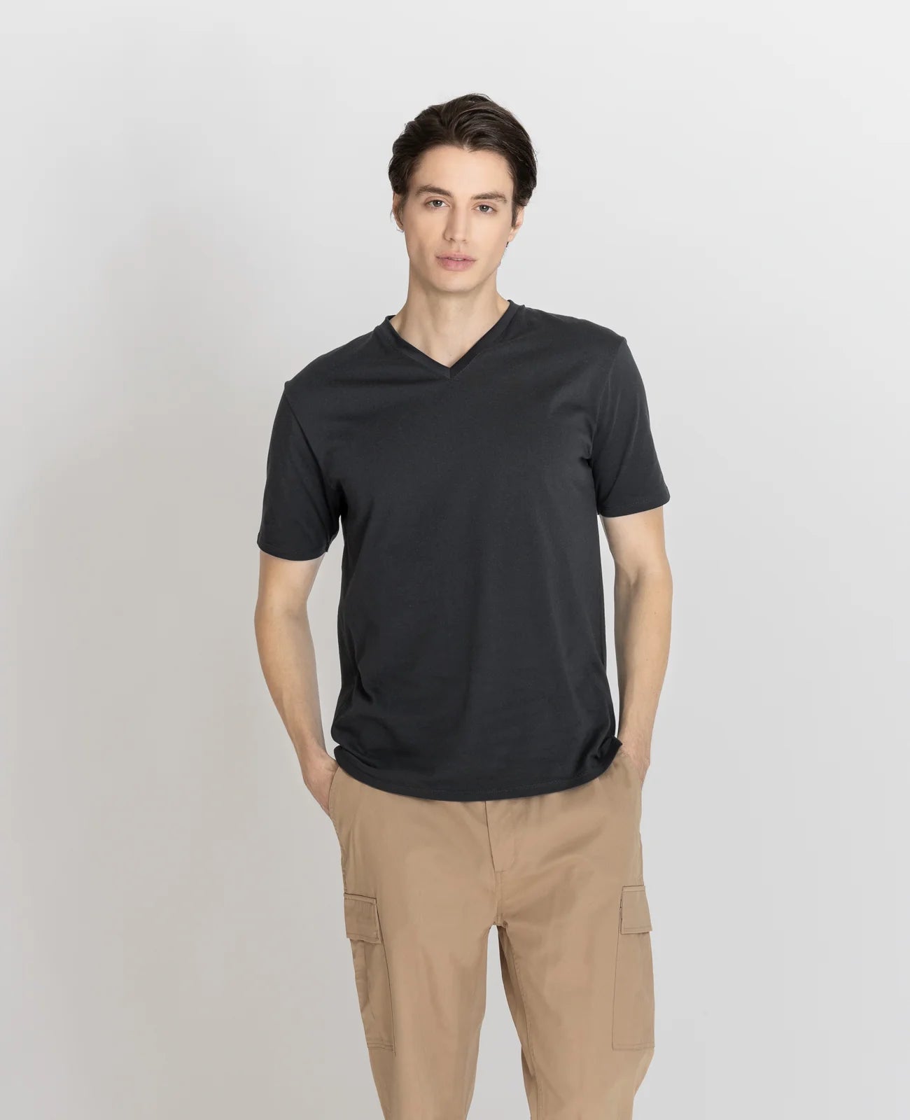 Supima V Neck Tee