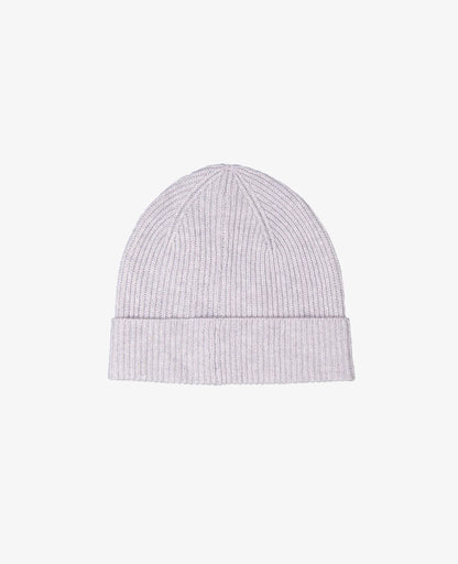 Cashmere Ribbed Beanie