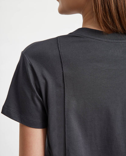 Supima Double Pintuck Tee