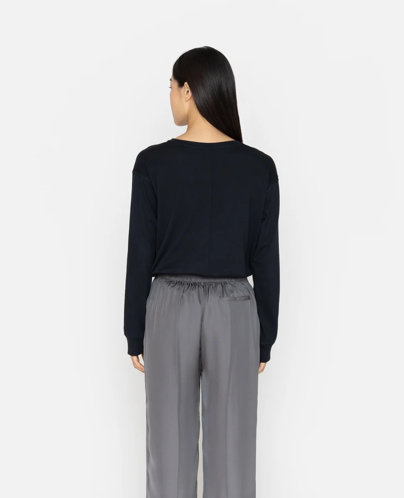 Supima Oversized Long Sleeve Tee