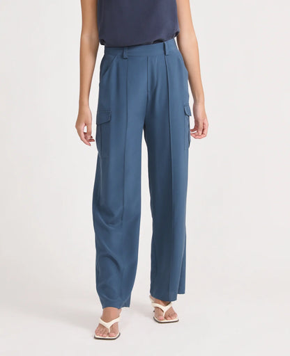 Silk Cargo Pant