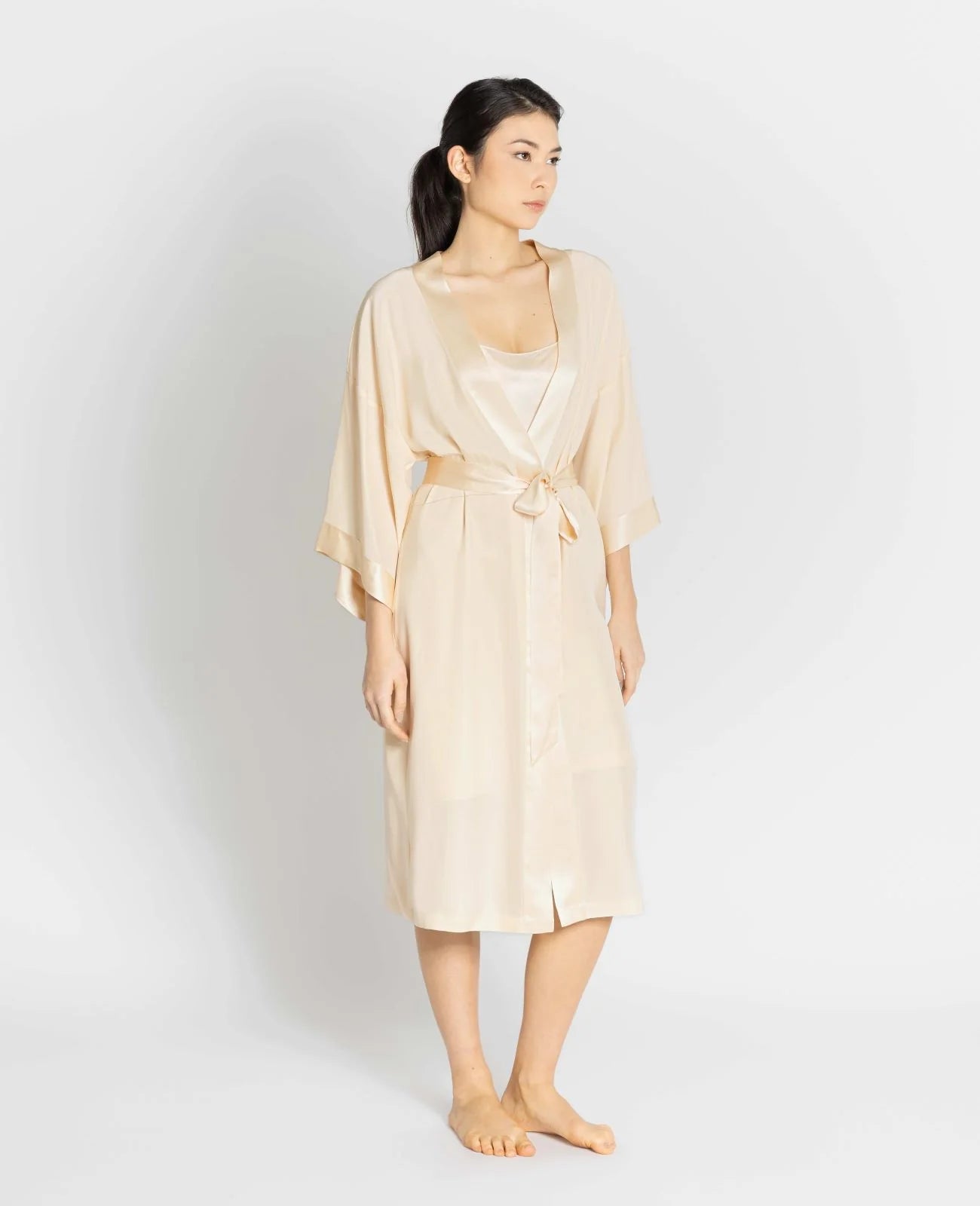 Silk Pyjamas Robe
