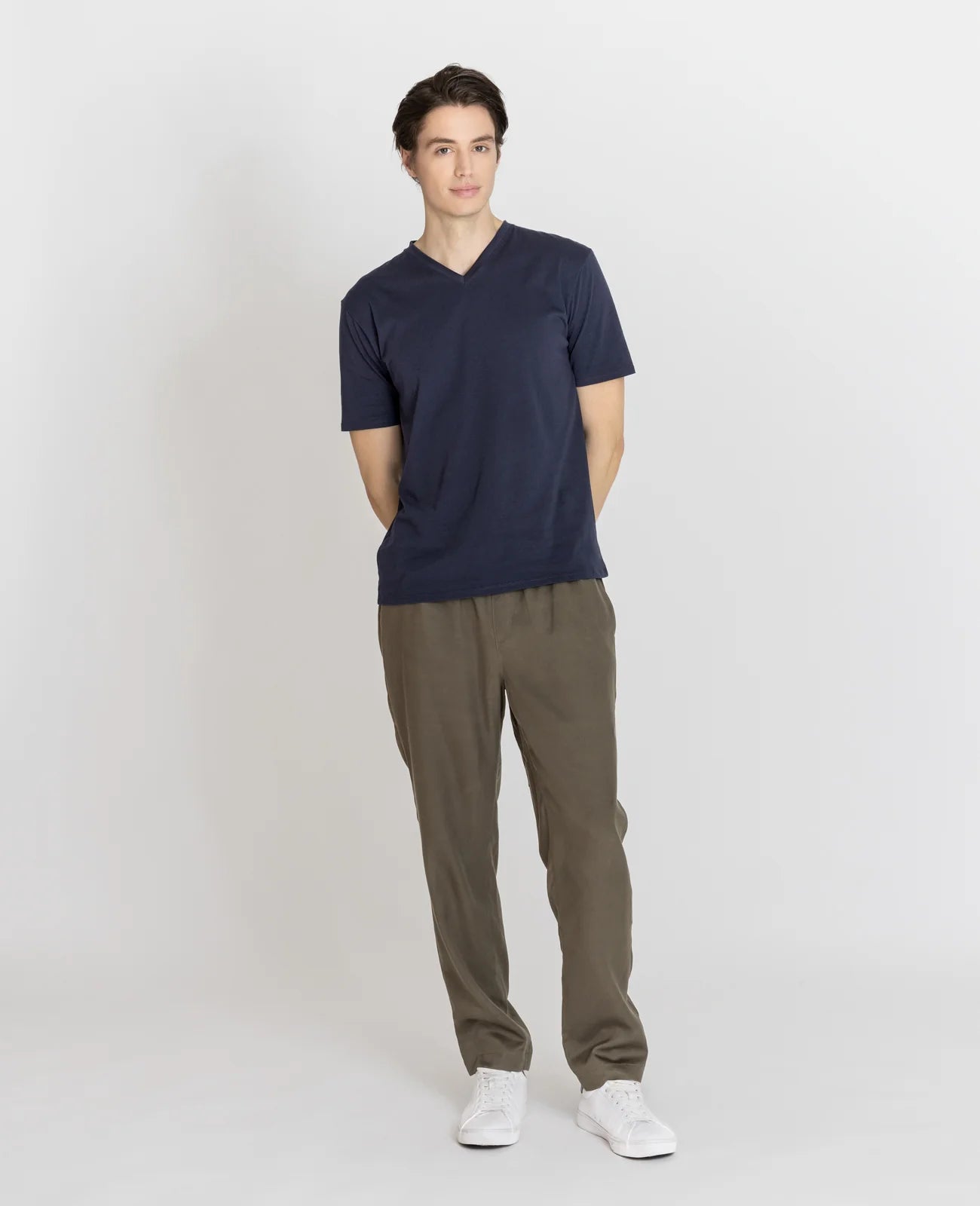 Supima V Neck Tee