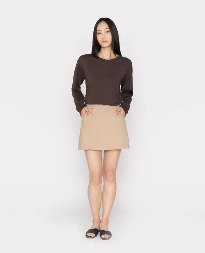 Supima Oversized Long Sleeve Tee
