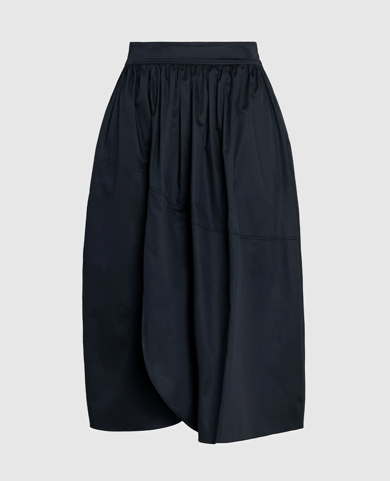 Supima Poplin Tulip Skirt