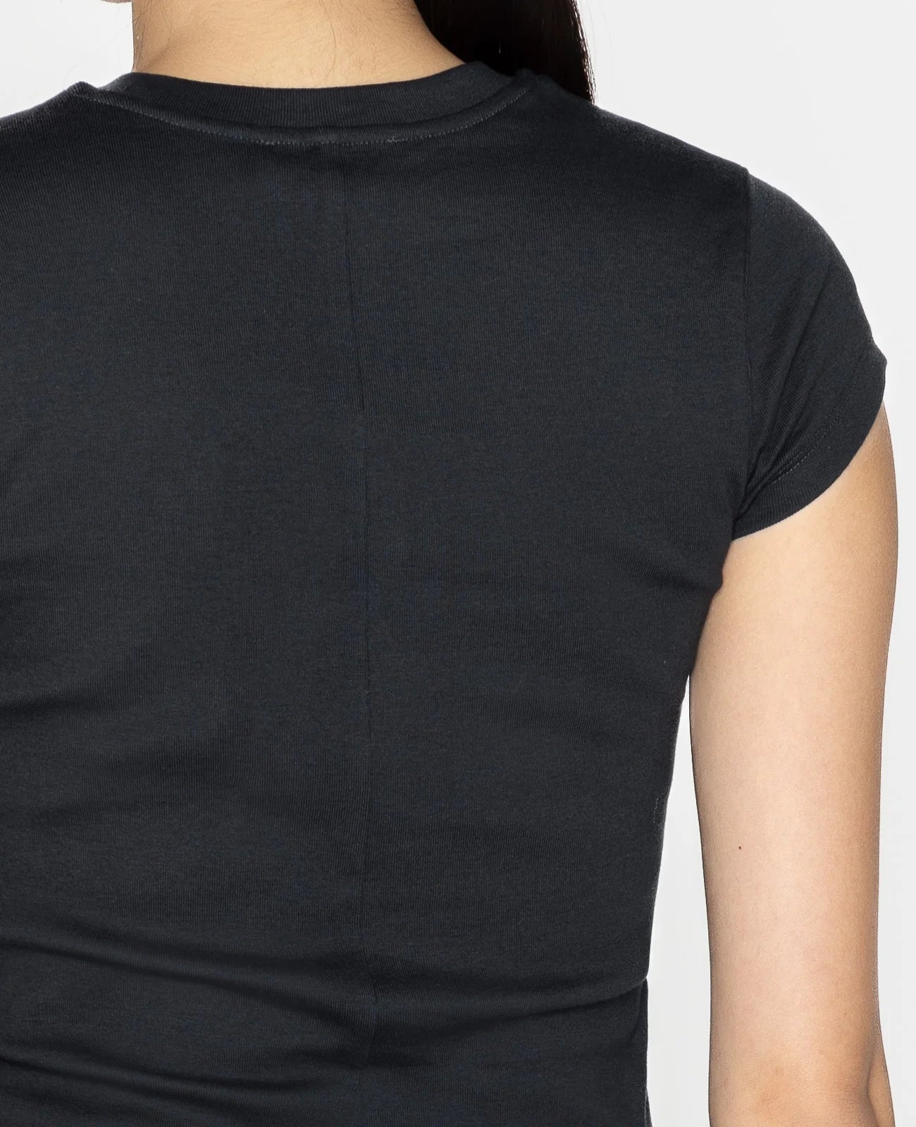 Supima Cap Sleeve Ribbed Tee