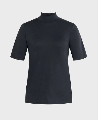 Supima High Neck Tee