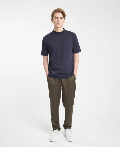 Supima High Neck Tee