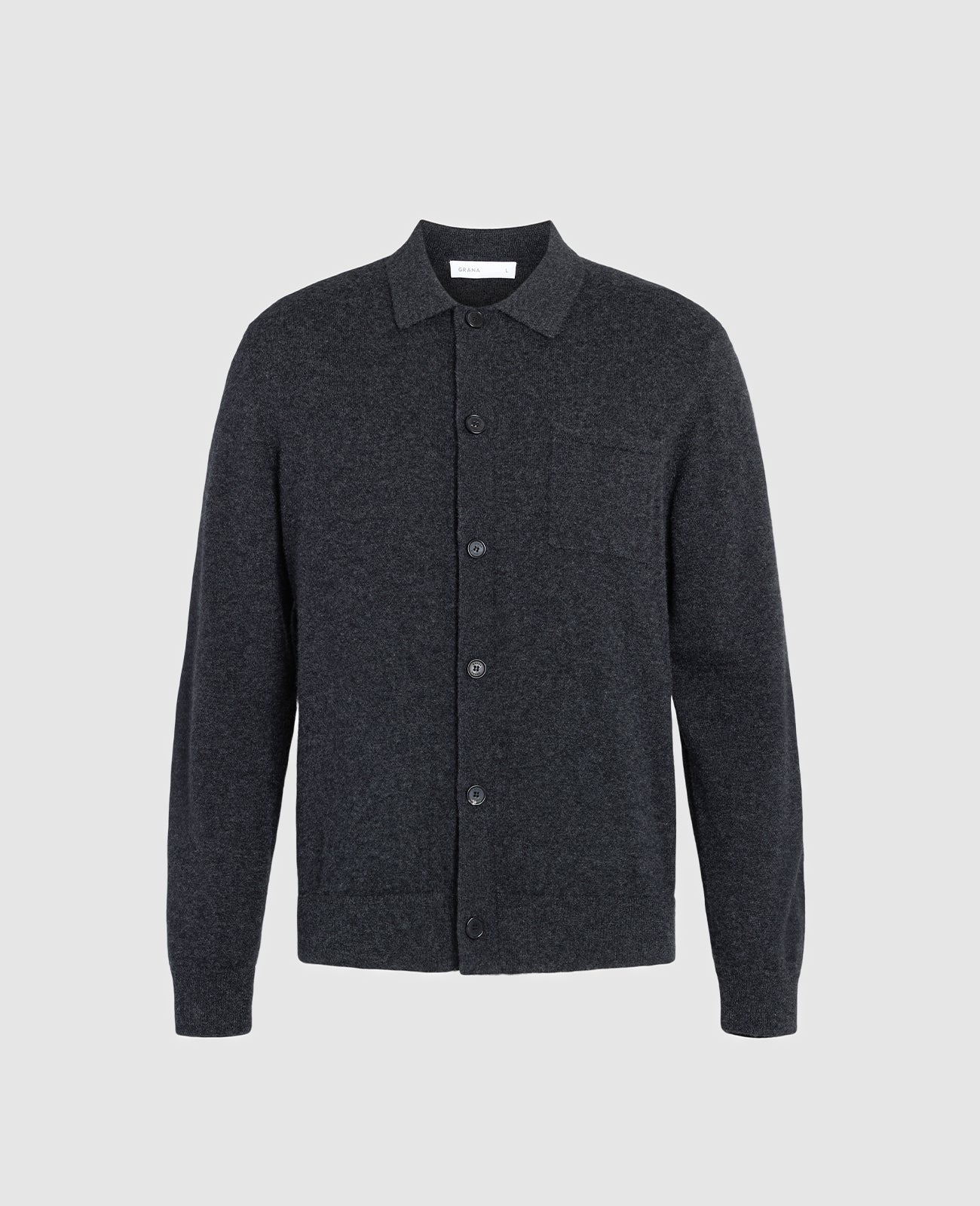 Cashmere Collar Cardigan