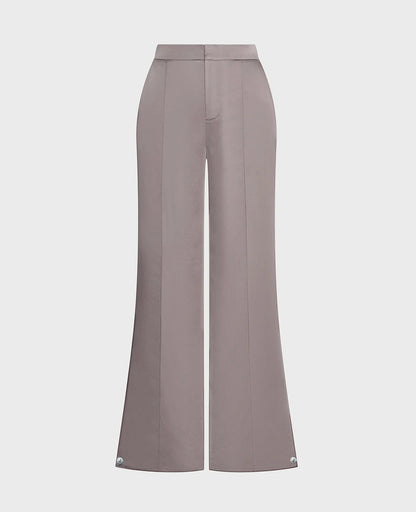 Tencel Side Slit Pant