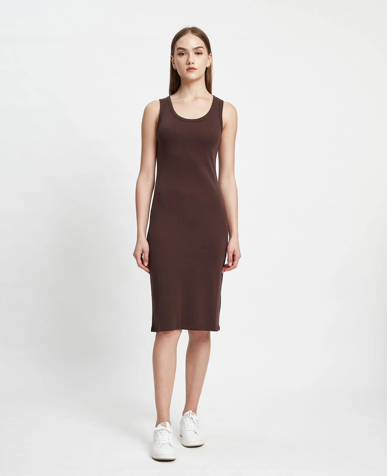 Supima Ribbed Tank Dress