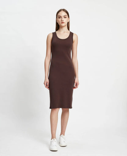Supima Ribbed Tank Dress