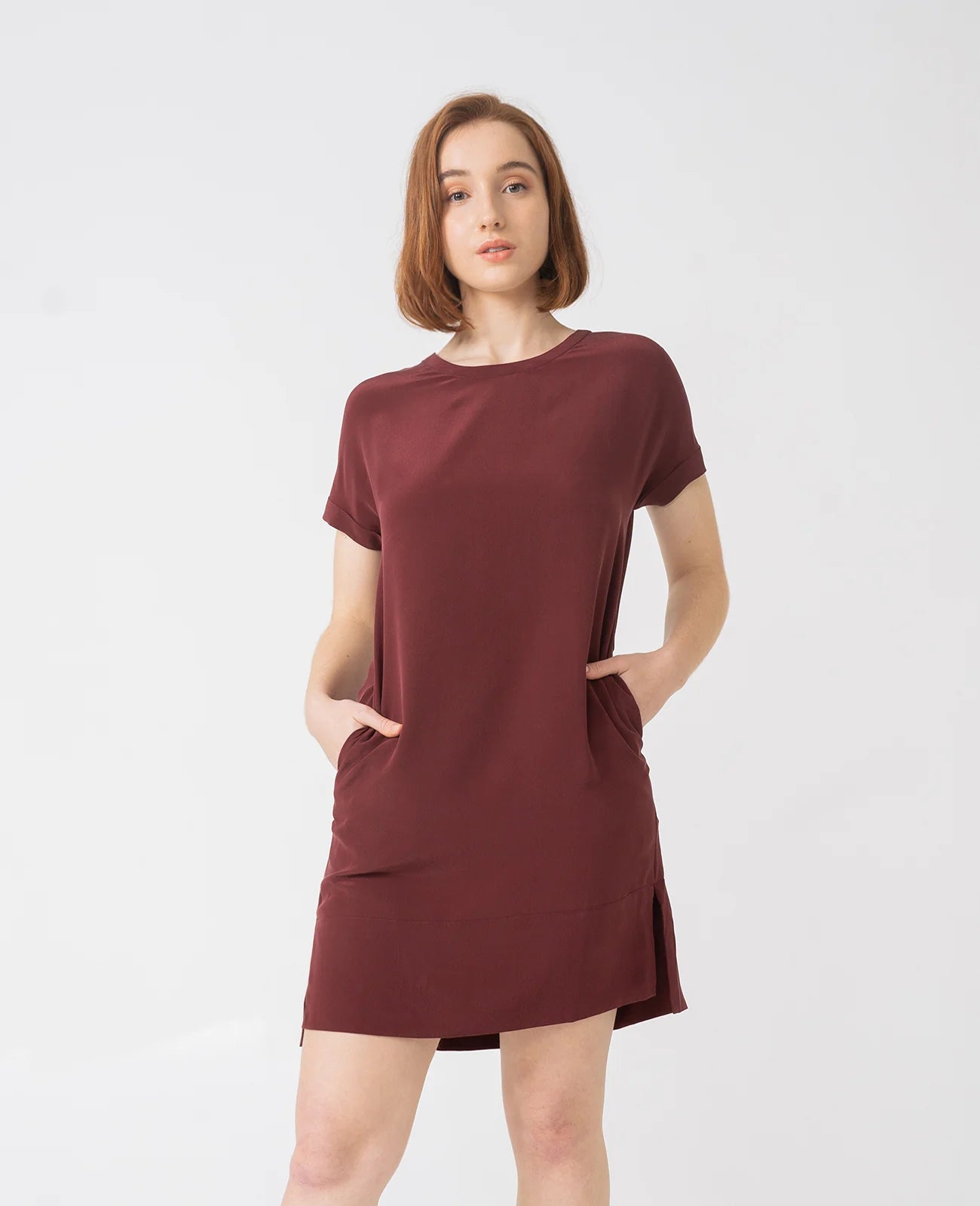 Silk Tee Dress