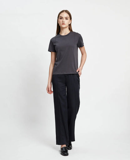 Supima Double Pintuck Tee