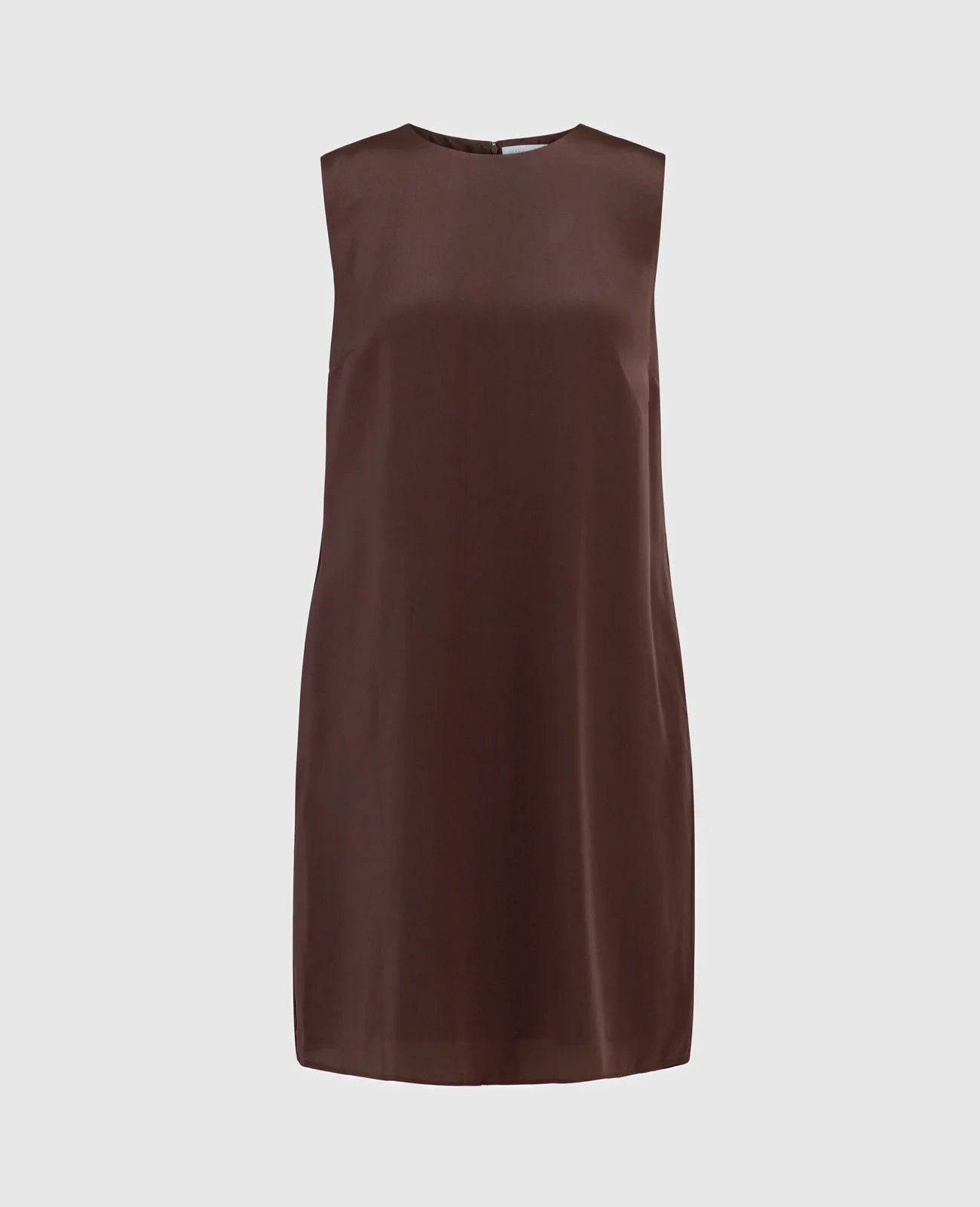Silk A-line Shift Dress