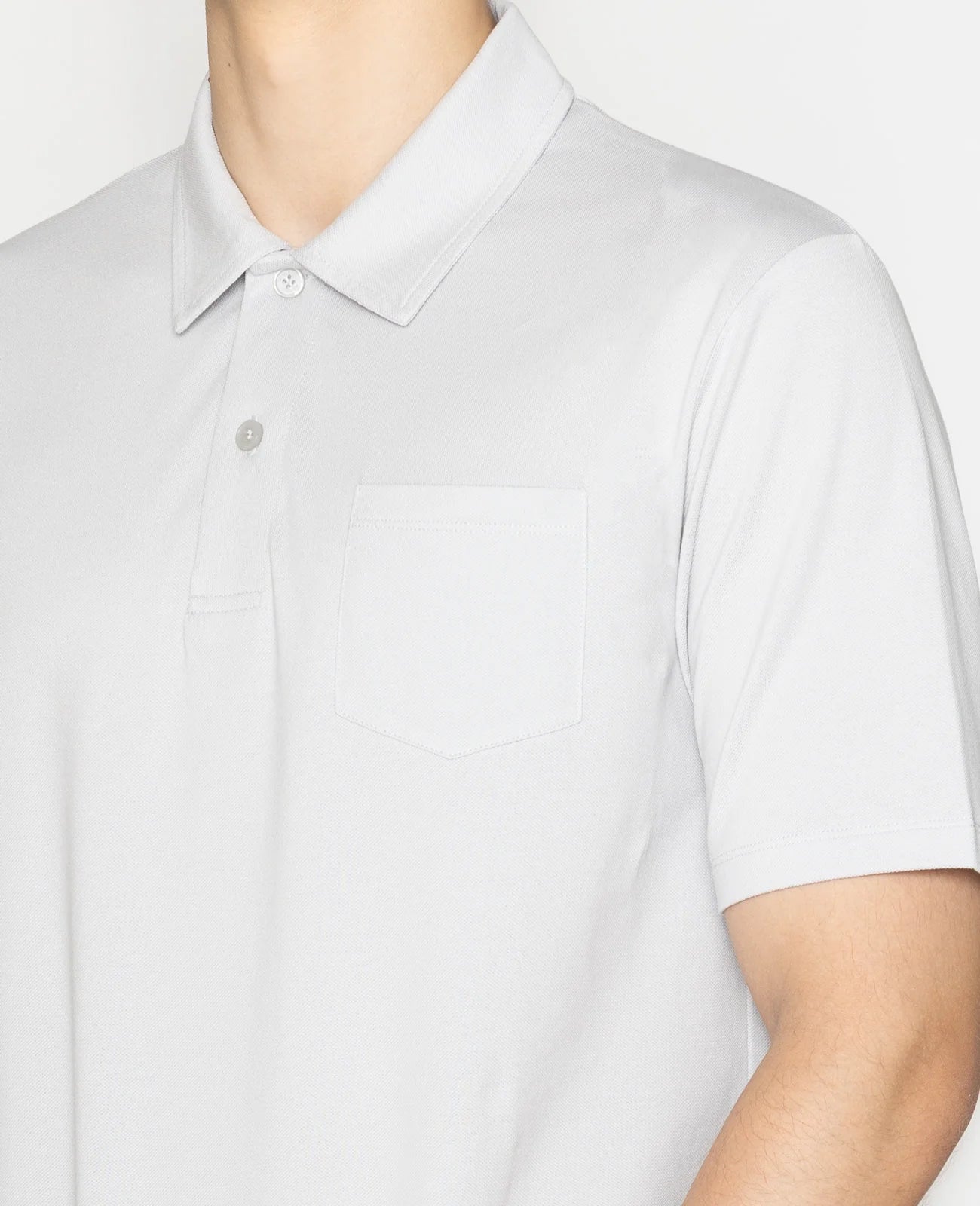 Supima Pique Point Collar Pocket Polo