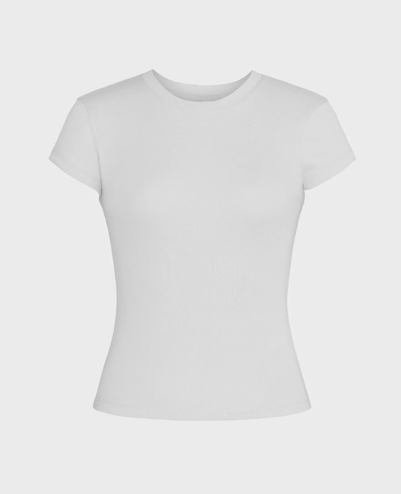 Supima Cap Sleeve Ribbed Tee