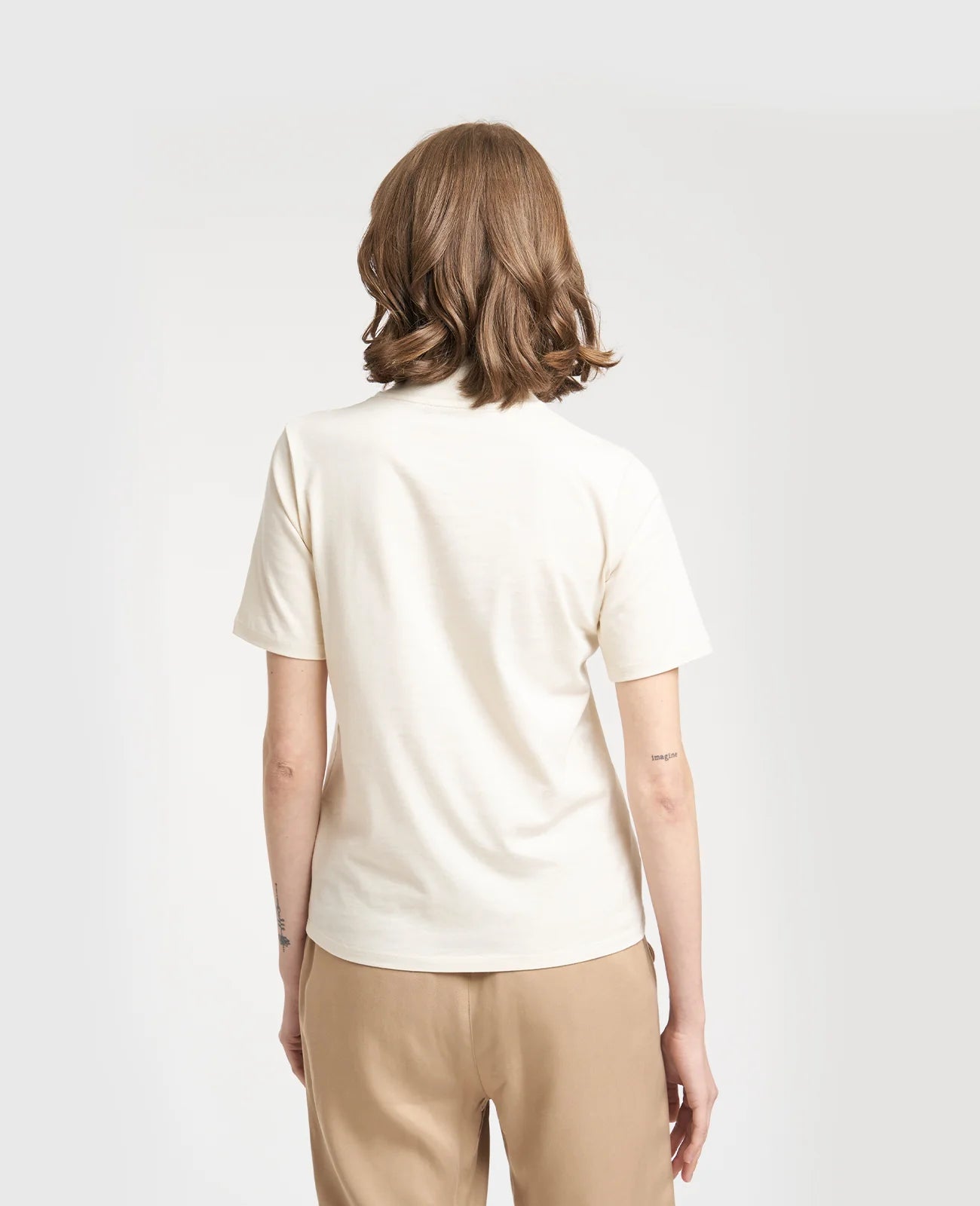Supima High Neck Tee