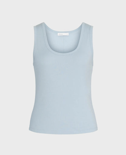 Supima Scoop Neck Ribbed Tank