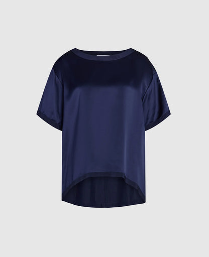 Silk Pyjamas Oversized Tee