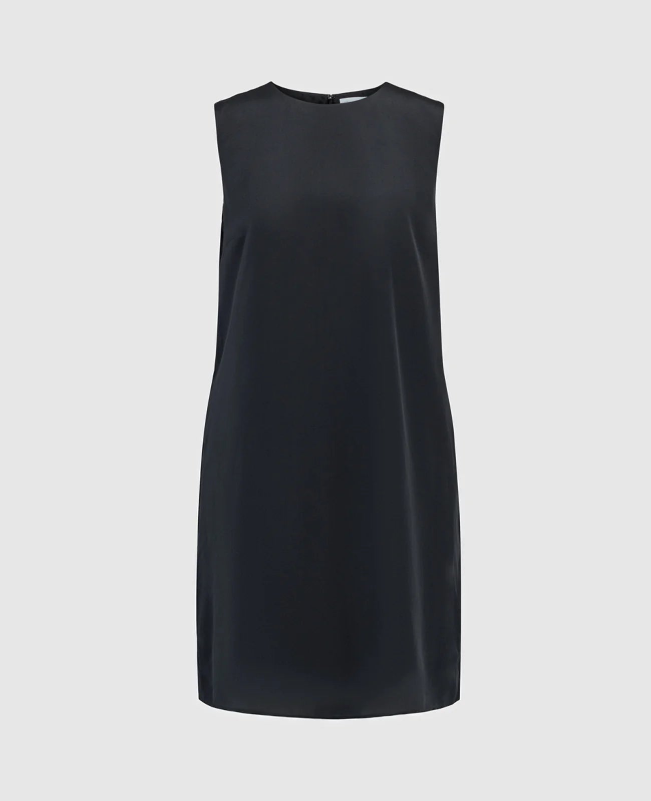 Silk A-line Shift Dress