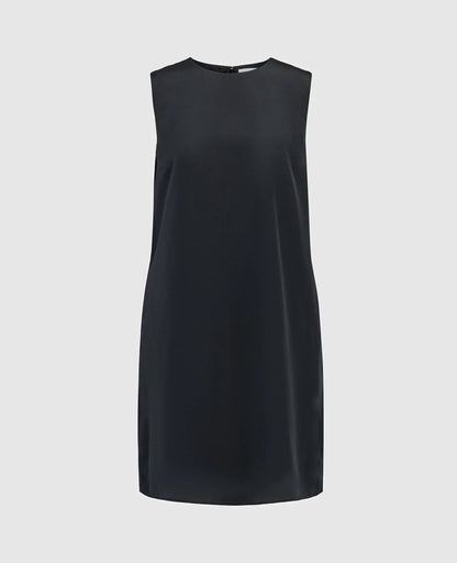 Silk A-line Shift Dress