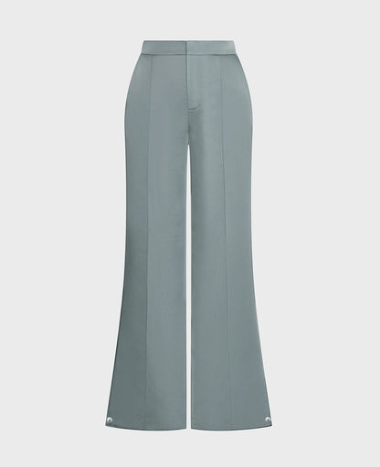 Tencel Side Slit Pant
