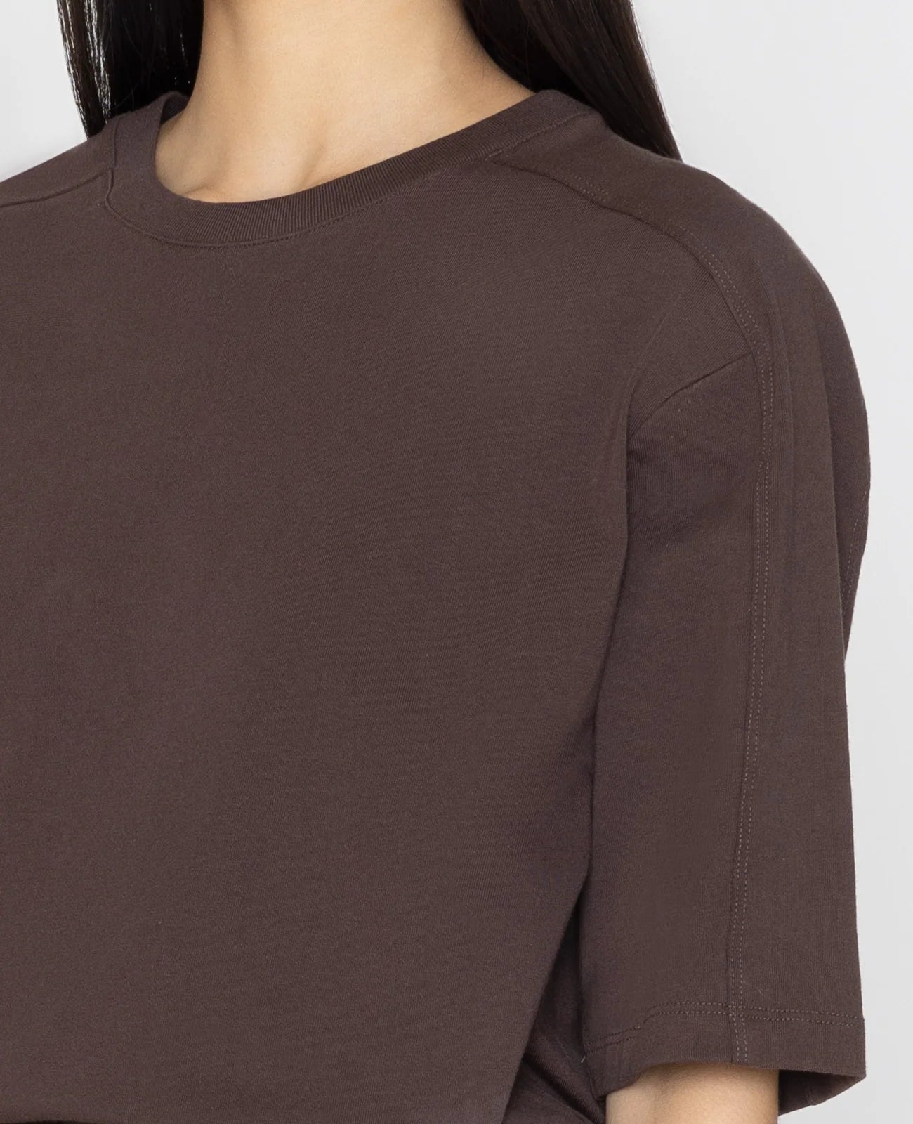 Supima Oversized Half-sleeve Tee