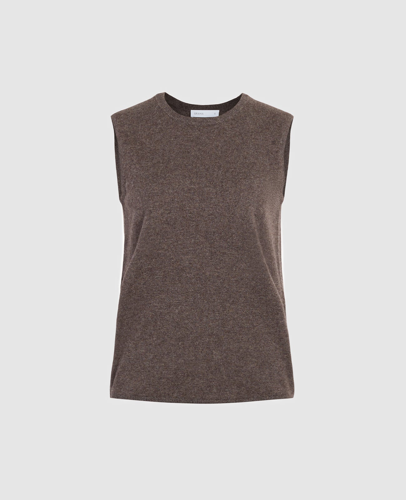 Cashmere Crew Neck Vest