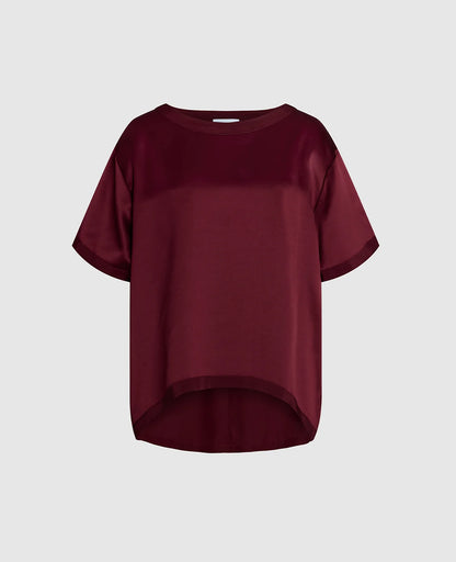Silk Pyjamas Oversized Tee