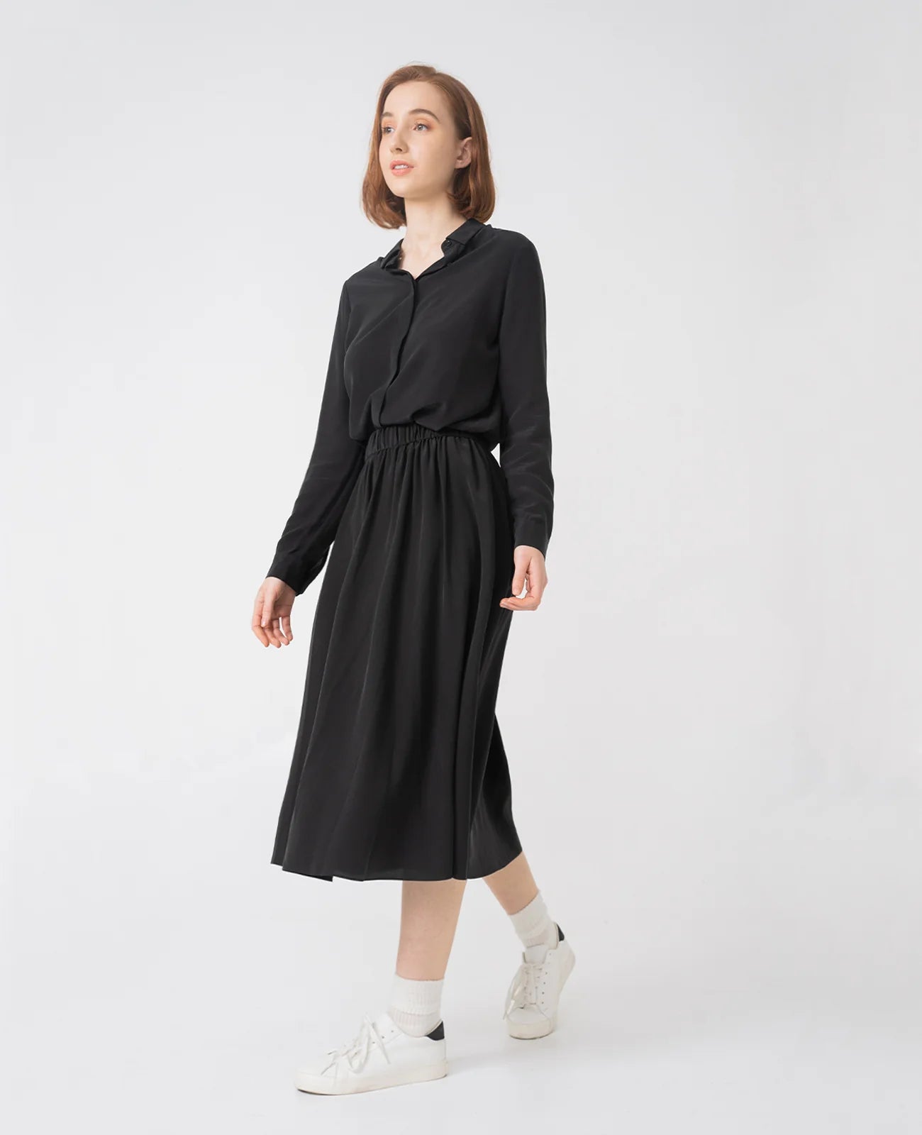 Silk Full Skirt