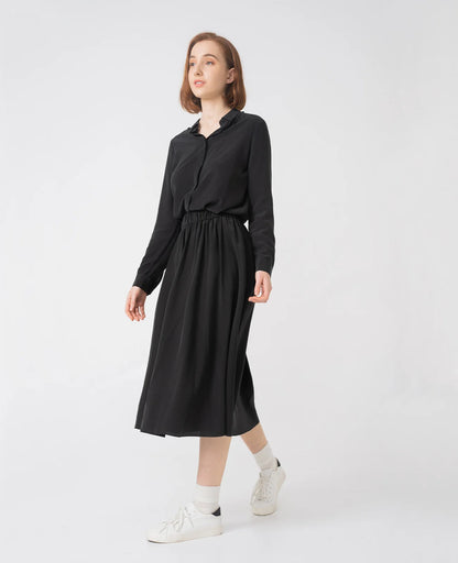 Silk Full Skirt