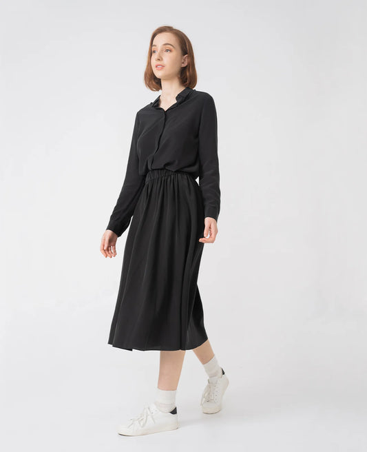 Silk Full Skirt