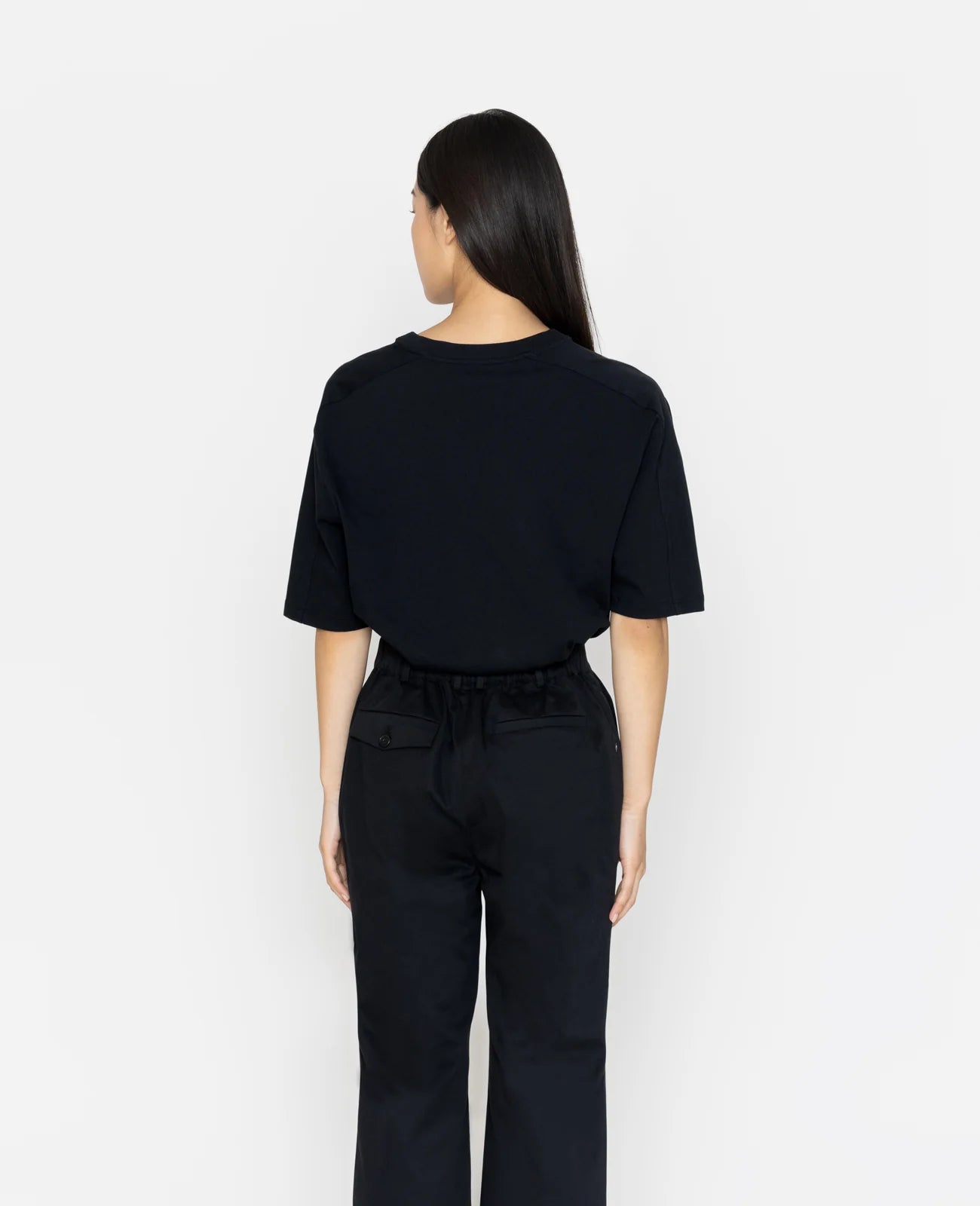 Supima Oversized Half-sleeve Tee