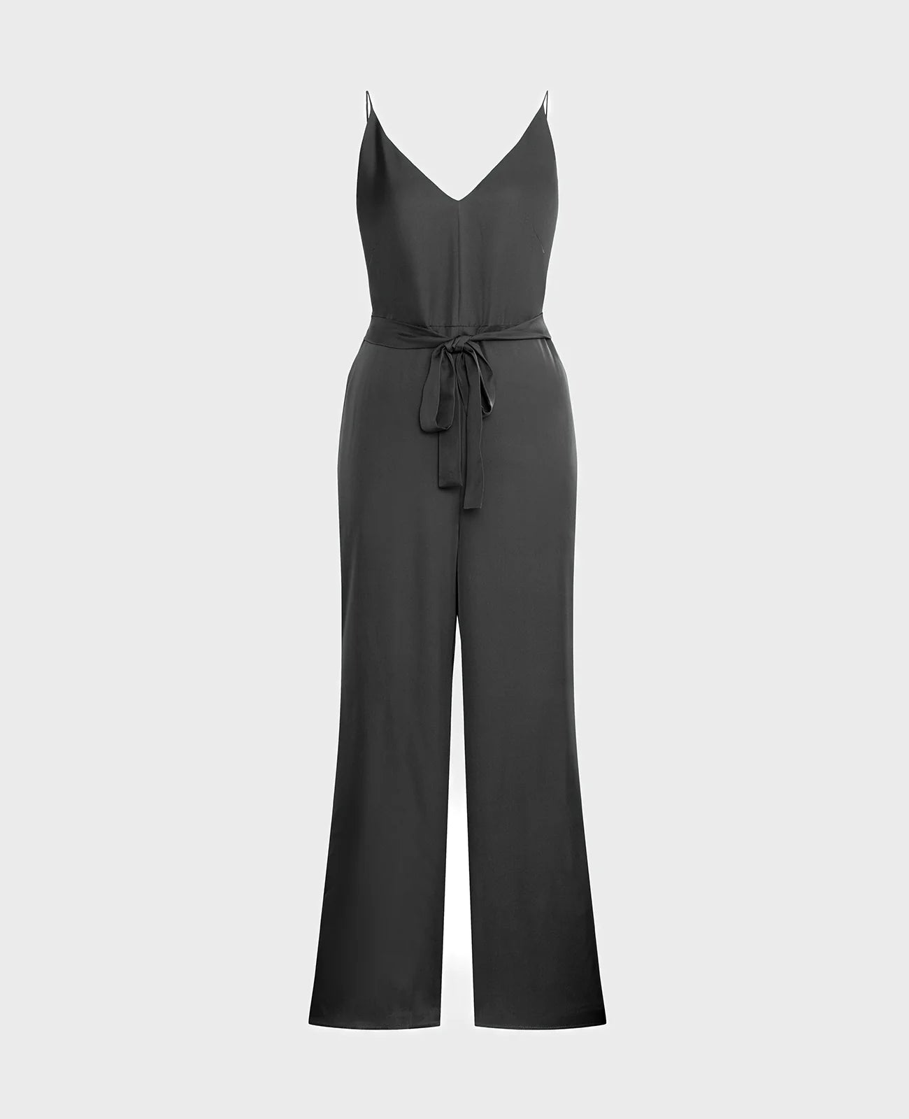 Silk V Neck Camisole Jumpsuit