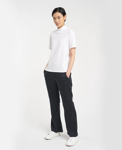 Supima High Neck Tee