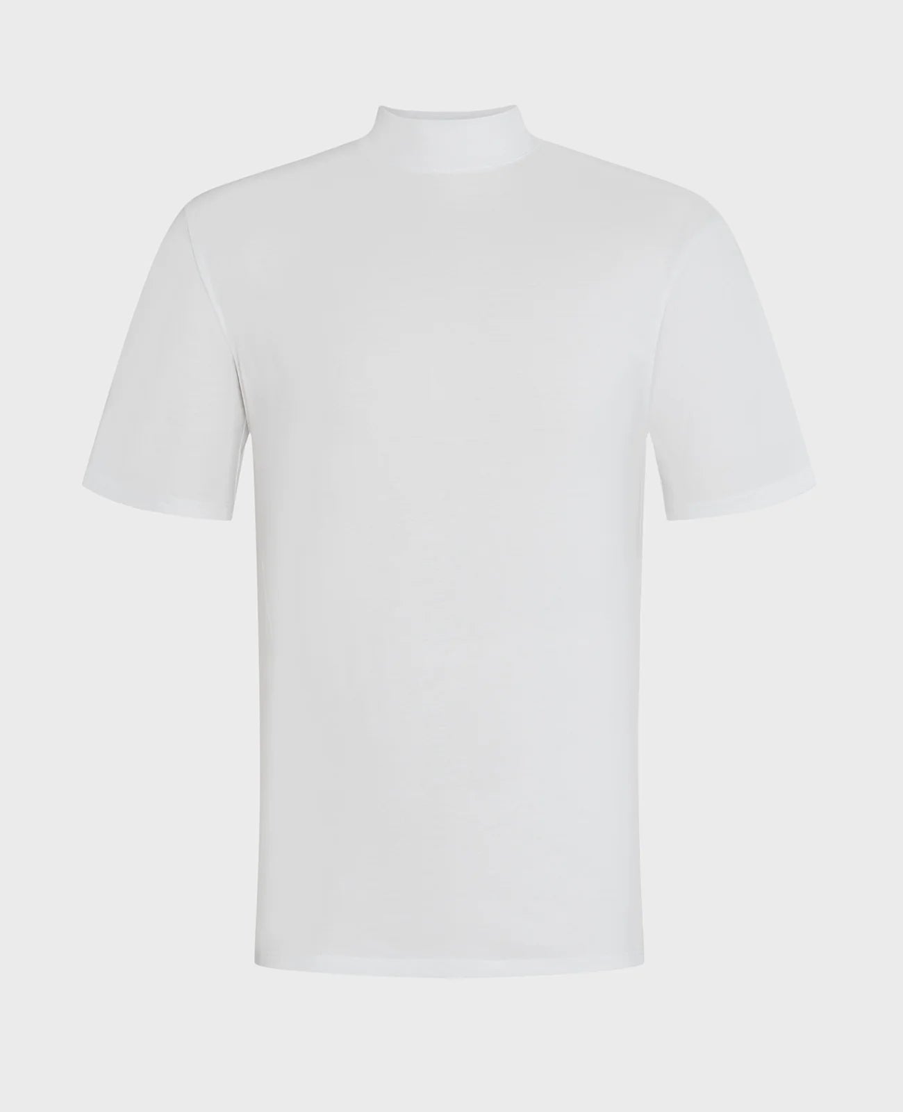 Supima High Neck Tee