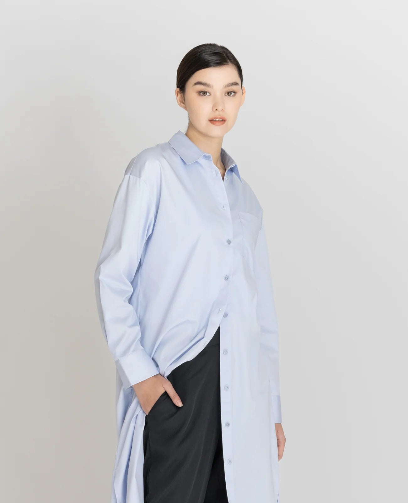 Supima Poplin Shirt Dress