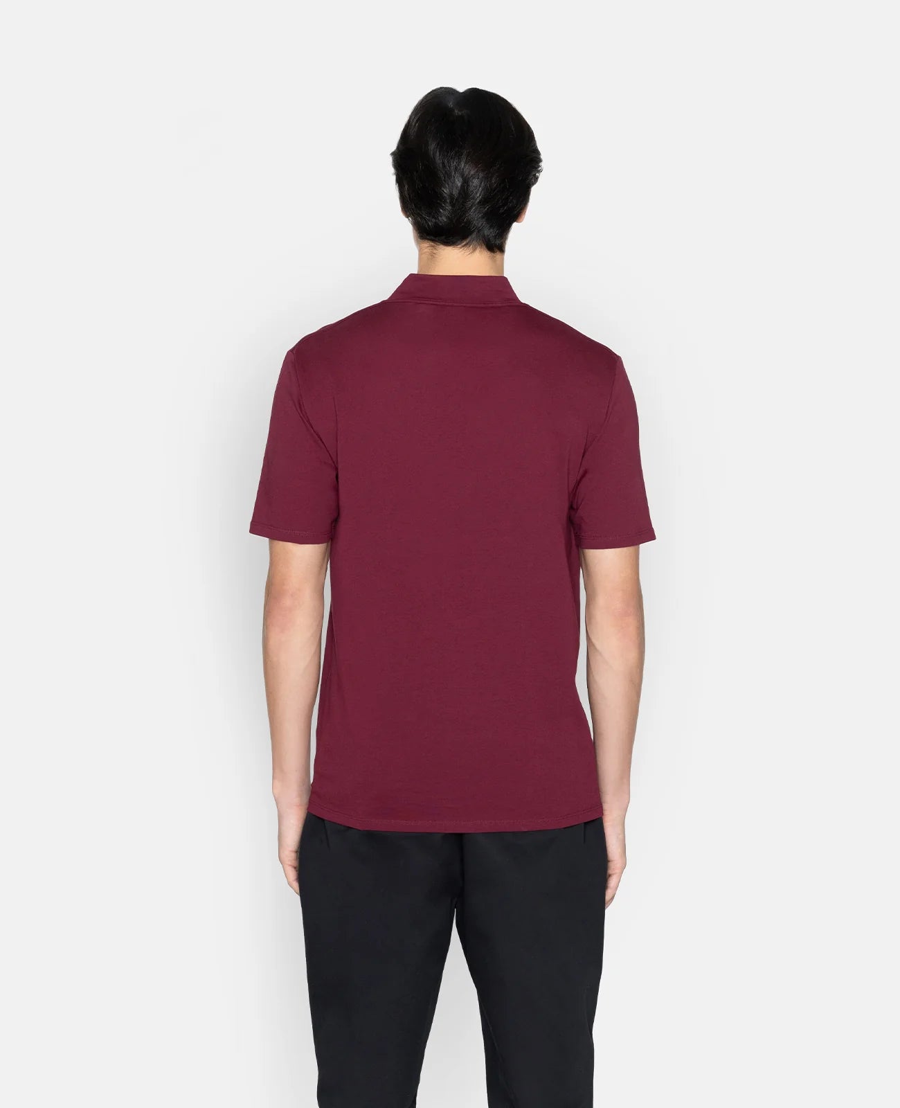 Supima High Neck Tee