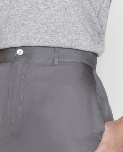 Silk Column Skirt