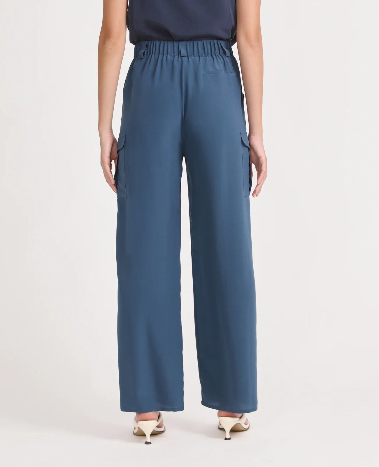 Silk Cargo Pant