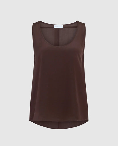 Silk Signature Scoop Neck Tank