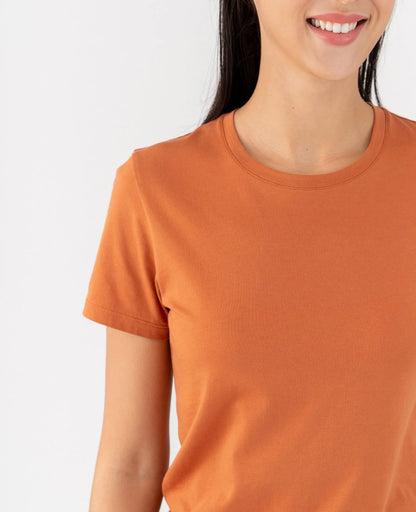 Organic Pima Crew Neck Tee