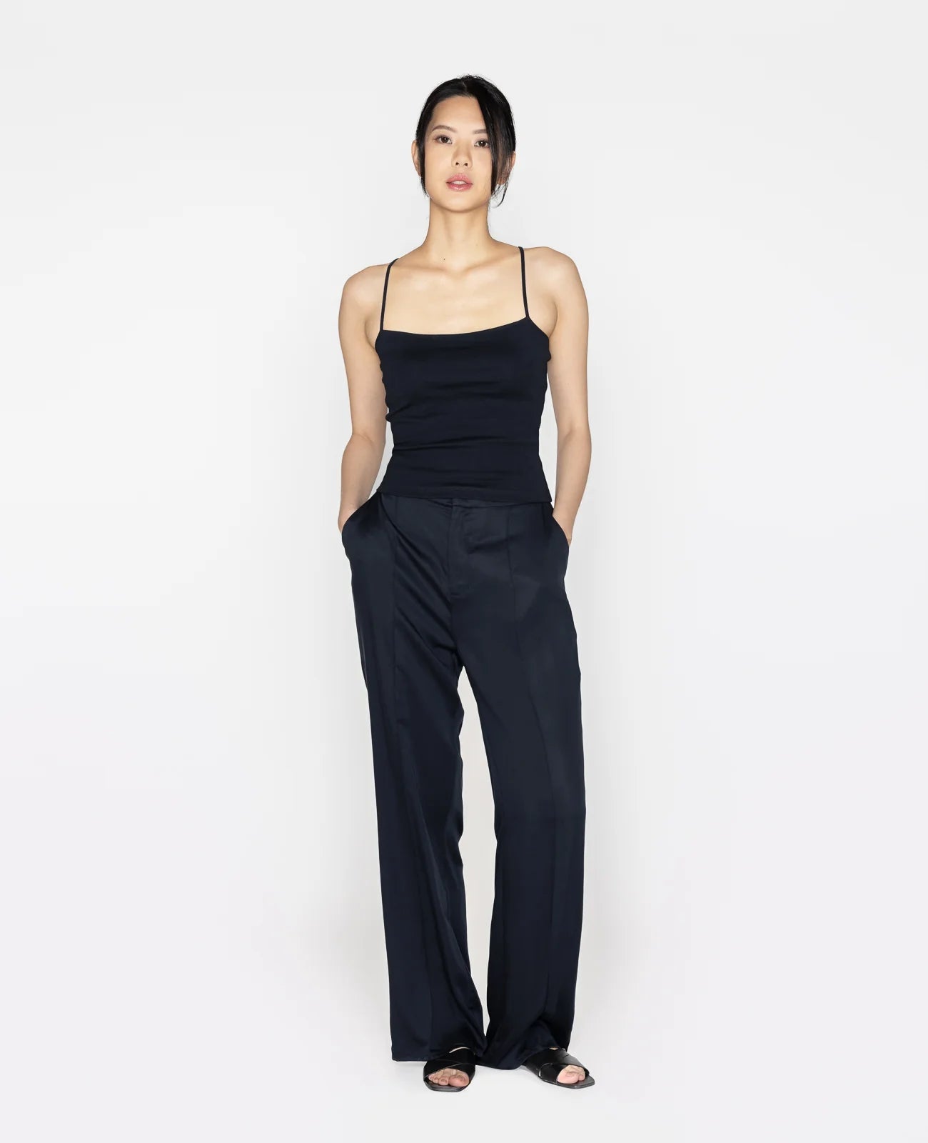 Supima Thin Strap Ribbed Cami
