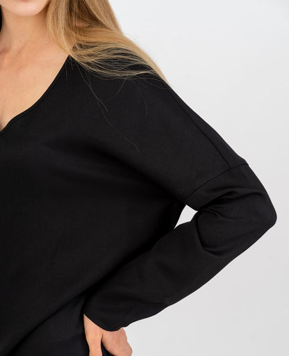 Tencel V-Neck Cocoon Dress