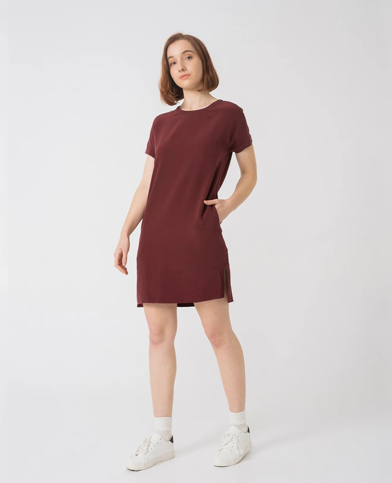 Silk Tee Dress