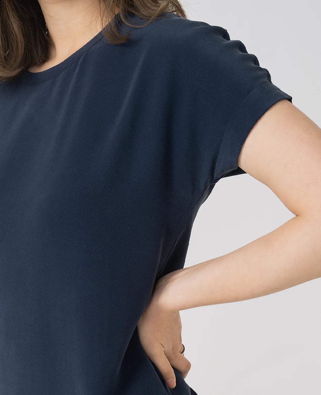 Silk Tee Dress