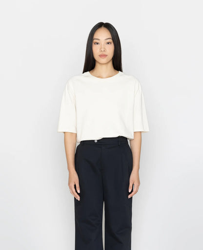 Supima Oversized Half-sleeve Tee